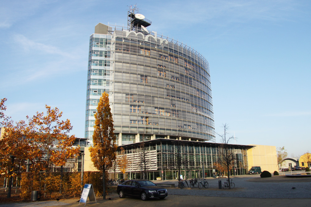MDR-Hochhaus in Leipzig. Foto: Matthias Weidemann