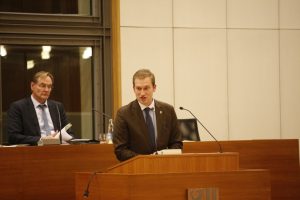 Michael Weickert und Burkhard Jung zum Thema Zukunft, Udo Brömme und Prosa. Foto: L-IZ.de