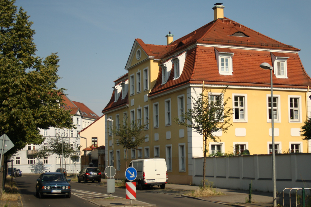 Die Oberdorfstraße in Stötteritz. Foto: Ralf Julke