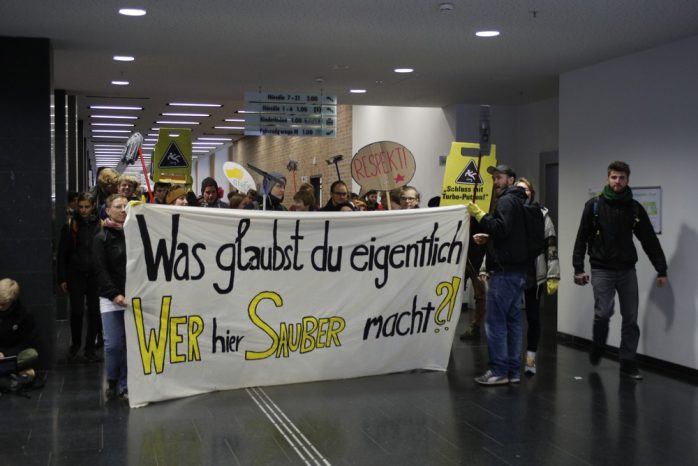 Saubere öffentliche Räume werden oft als Selbstverständlichkeit angesehen. Foto: Alexander Böhm