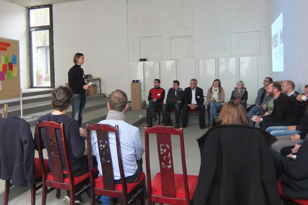 Workshop "Zuwanderung als Potenzial". Foto: IdeenQuartier