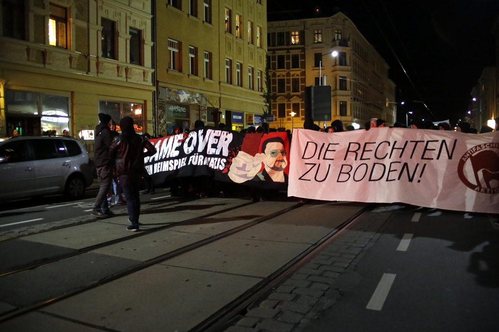 Abschluß in der Wolfgang-Heinze-Straße. Foto: Alexander Böhm