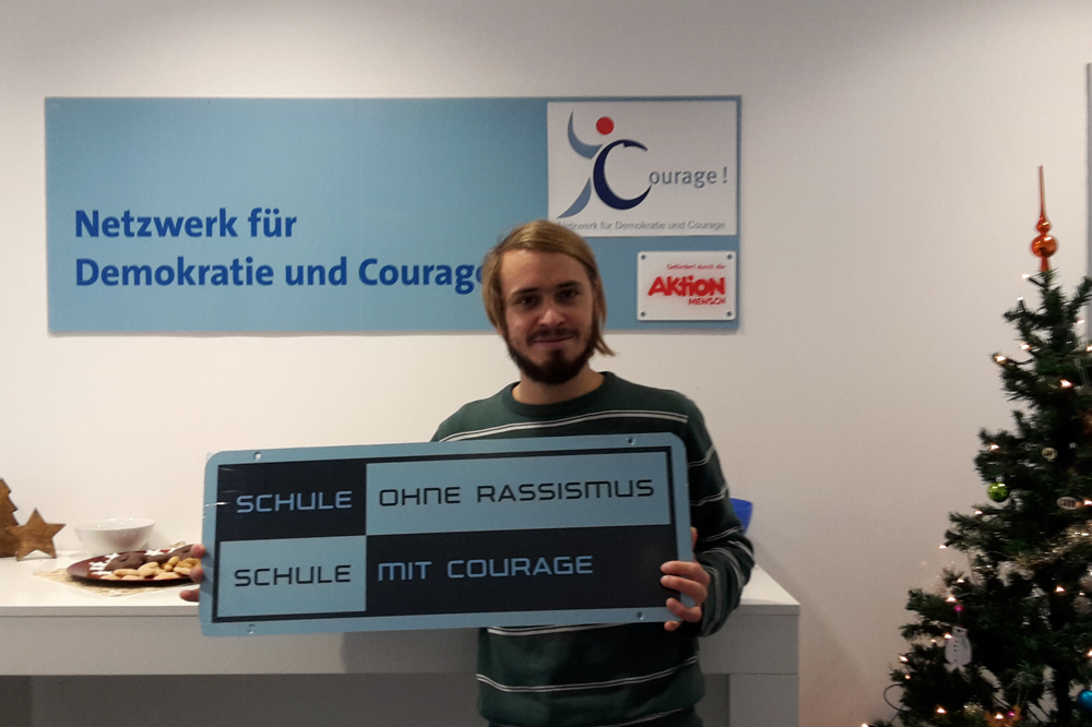 Landeskoordinator von Schule ohne Rassismus - Schule mit Courage Mathias Brauneis. Foto: privat