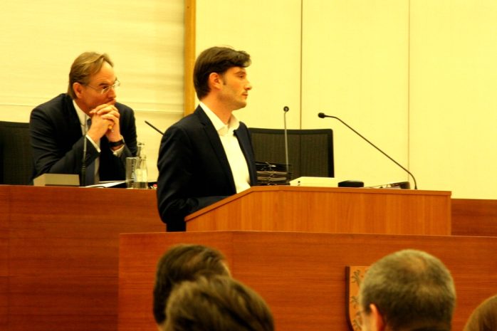 Burkhard Jung und Heiko Rosenthal. Foto: L-IZ.de