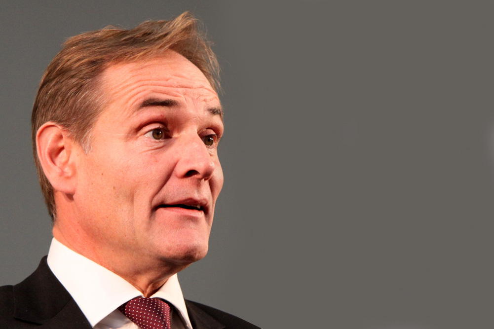 Vom Tempo des Bevölkerungswachstums oft gern selbst verblüfft: OBM Burkhard Jung. Archivfoto: Matthias Weidemann