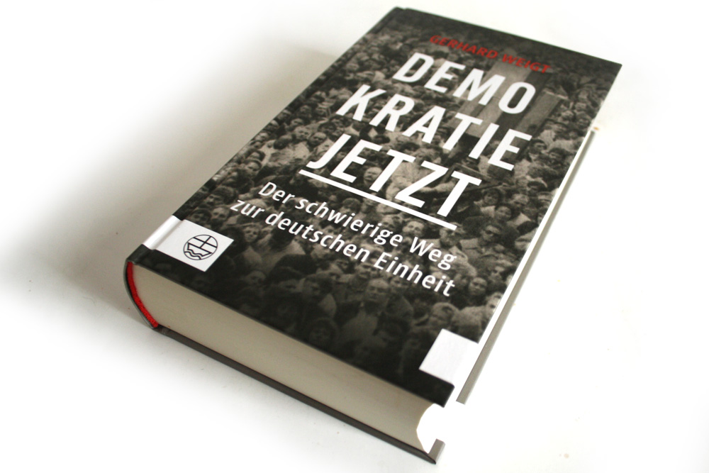 Gerhard Weigt: Demokratie jetzt. Foto: Ralf Julke