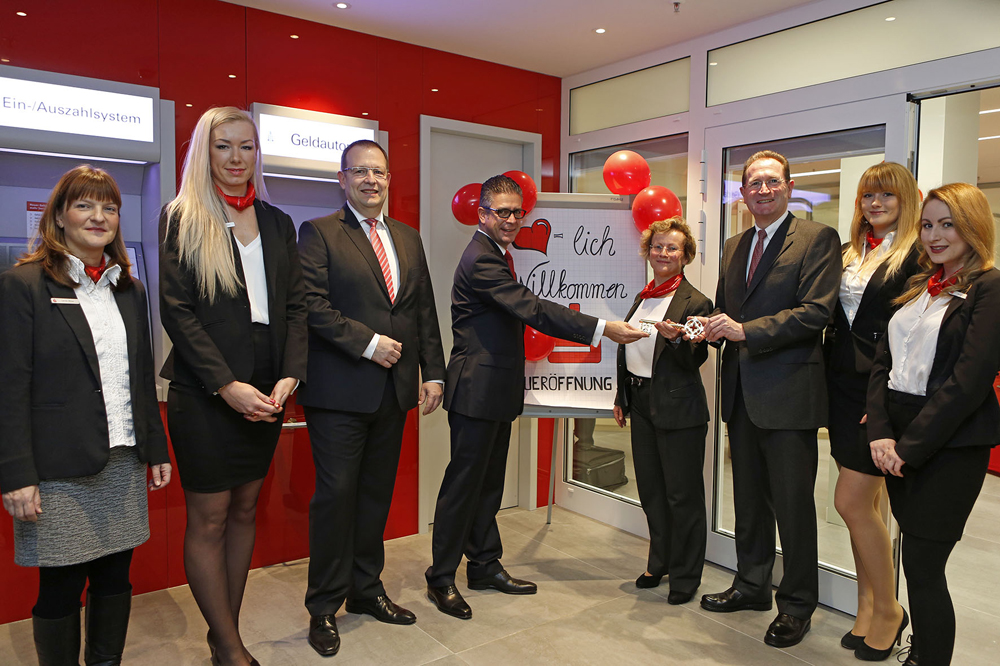 Sparkasse Leipzig eröffnet Filiale in der Gohliser Straße. Foto: Sparkasse Leipzig