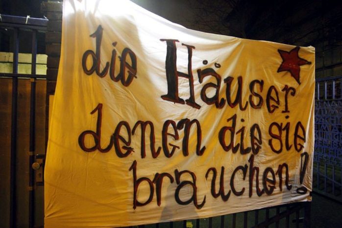 Ersten Informationen nach hat die Polizei heute Nacht keine Räumung vor. Foto: Marcus Fischer