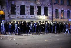 Polizeikessel an der Kurt-Eisner-Straße - Insassen wurden nur abgefilmt