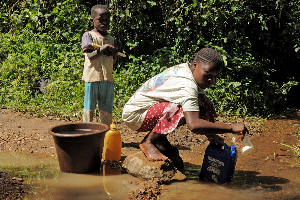 Tiere und Menschen brauchen etwas, ohne dass sie nur wenige Tage überleben können: Wasser. Foto: Dr. Fabian Haas
