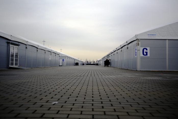 Zelt an Zelt. Foto: Alexander Böhm