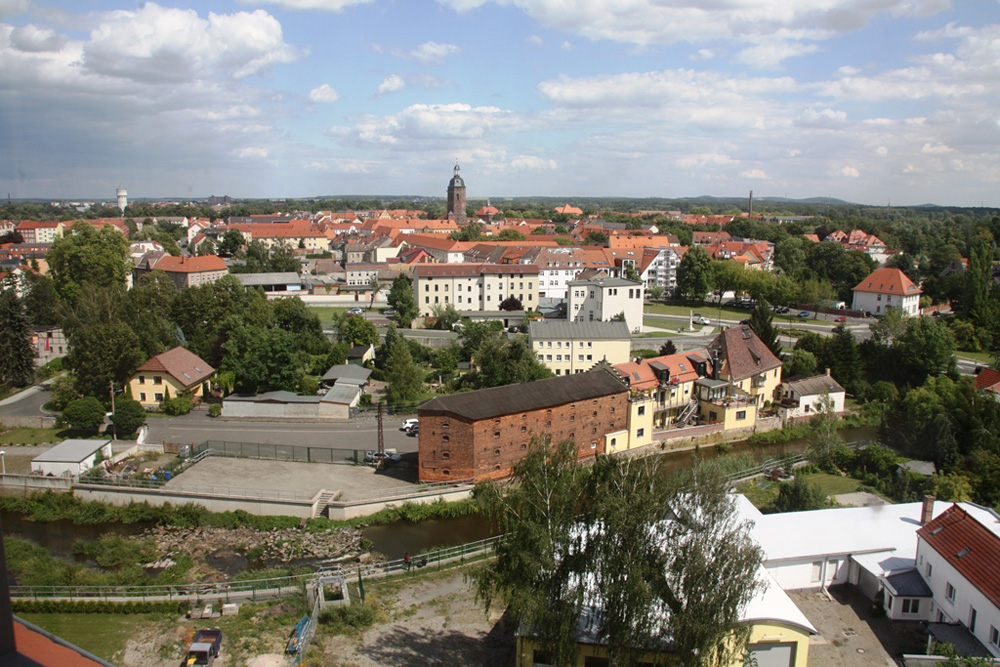 Blick vom Burgberg auf die Stadt Eilenburg. Foto: Stadt Eilenburg