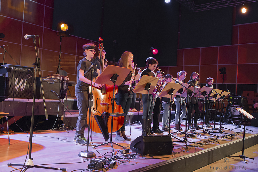 Beim Kinderjazzfestival geben junge motivierte Jazzer aus der ganzen Republik den Ton an. Foto: Alfred Jolig