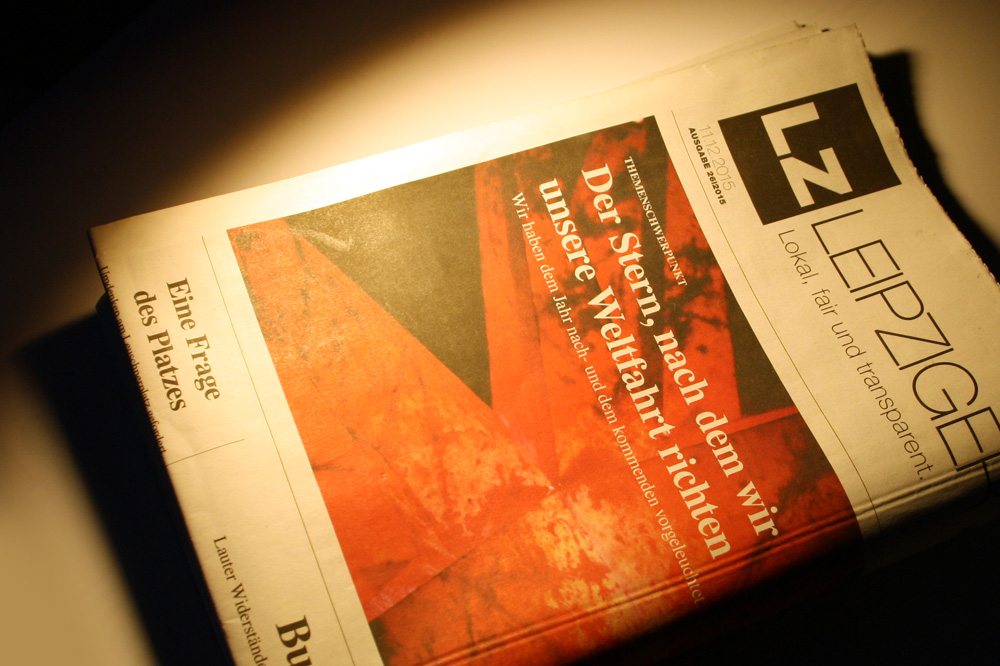 Dezember-Ausgabe der "Leipziger Zeitung". Foto: Ralf Julke