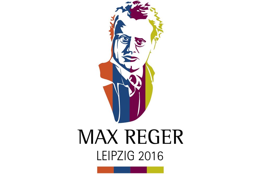 Das Logo zum Max-Reger-Festjahr in Leipzig.