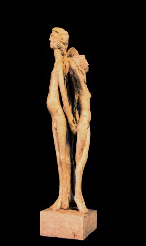 Wer weiß, wo die Holzskulptur abgeblieben ist? Foto: PD Leipzig