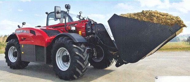 Teleskopradlader Case IH Farmlift. Foto: PD Leipzig