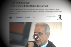 Tillich-Interview auf welt-online. Screenshot: L-IZ