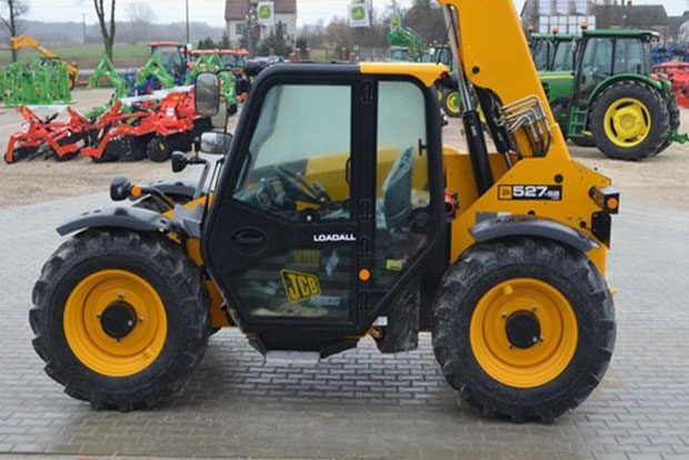 Teleskop Radlader JCB Typ 527. Quelle: PD Leipzig