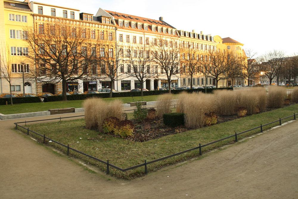 Seit 2015: Addis-Abeba-Platz. Foto: Ralf Julke