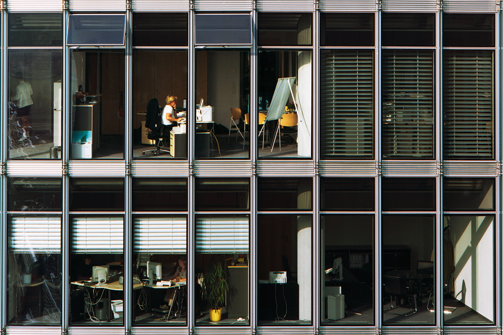 Hauptverwaltung IV, Berlin, Potsdamer Platz (2007). Foto: Stefan Koppelkamm