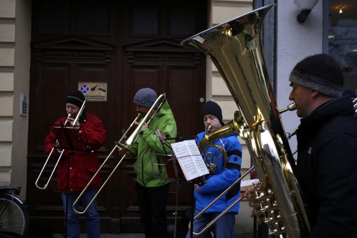 Nur eine musikalische Darbietung an diesem Tag. Foto: Alexander Böhm