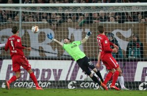 Trotz Torschussübergewicht für RB Leipzig wollte der Ausgleich nicht klappen. Foto: GEPA Pictures