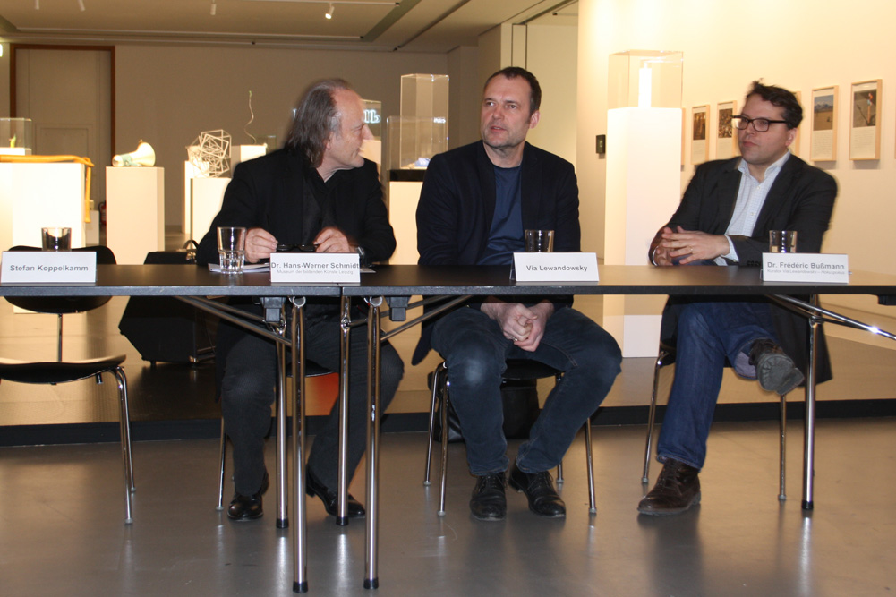 Hans-Werner Schmidt, Via Lewandowsky und Frédéric Bußmann. Foto: Ralf Julke