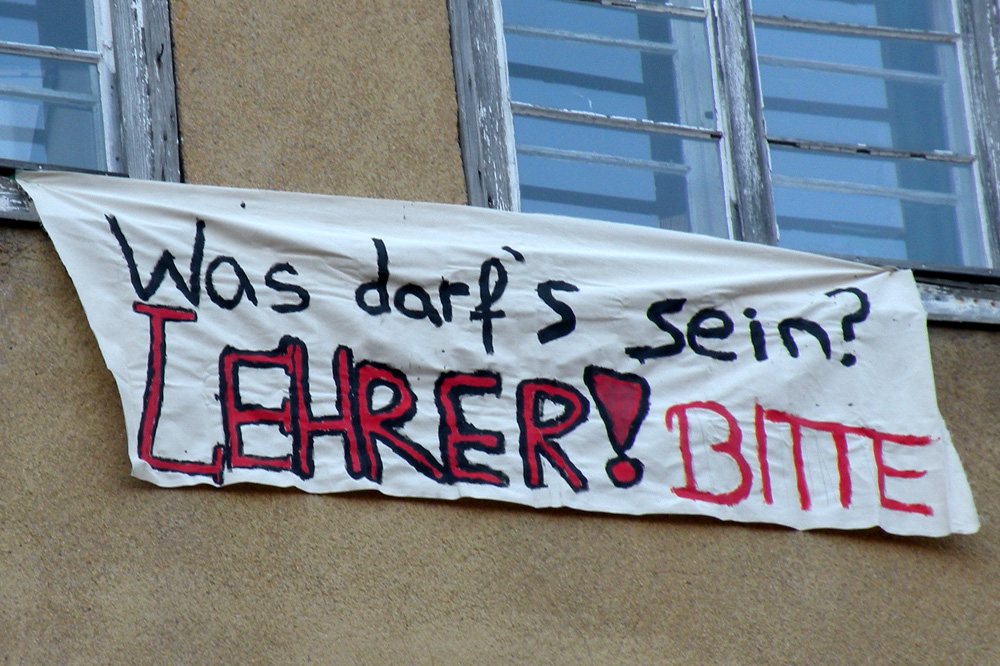 Schülerprotest 2012 in Leipzig. Foto: Marko Hofmann