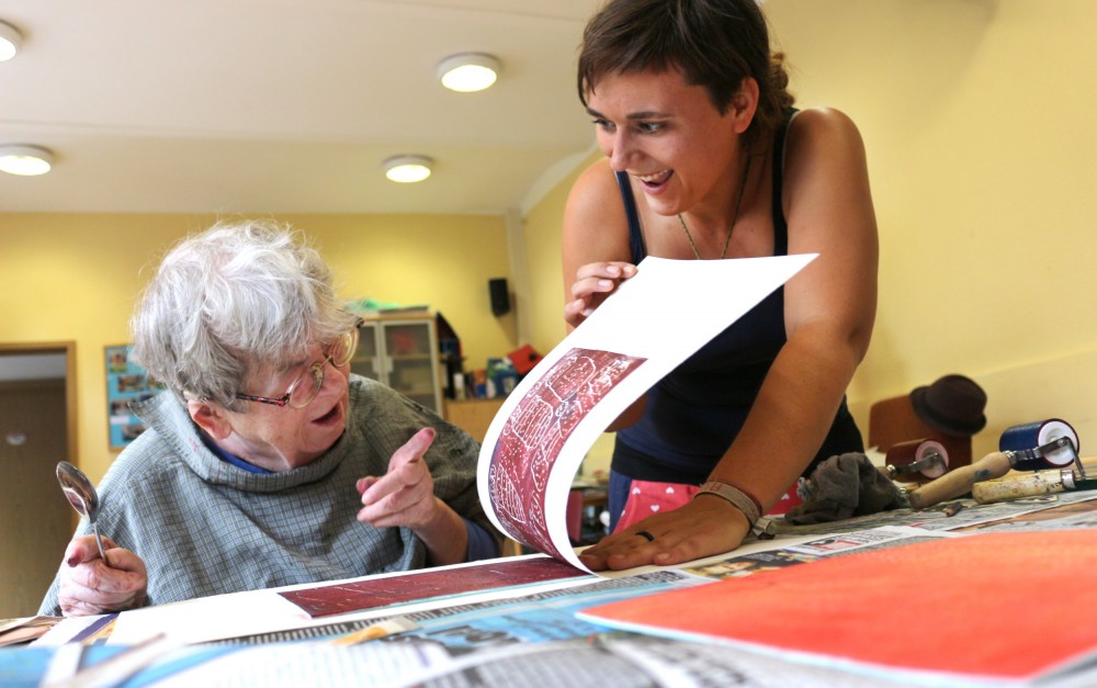 Inklusiver Workshop. Foto: Maria Brauer