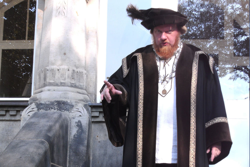 In der Rolle Lotters: Karsten Pietsch. Foto: privat