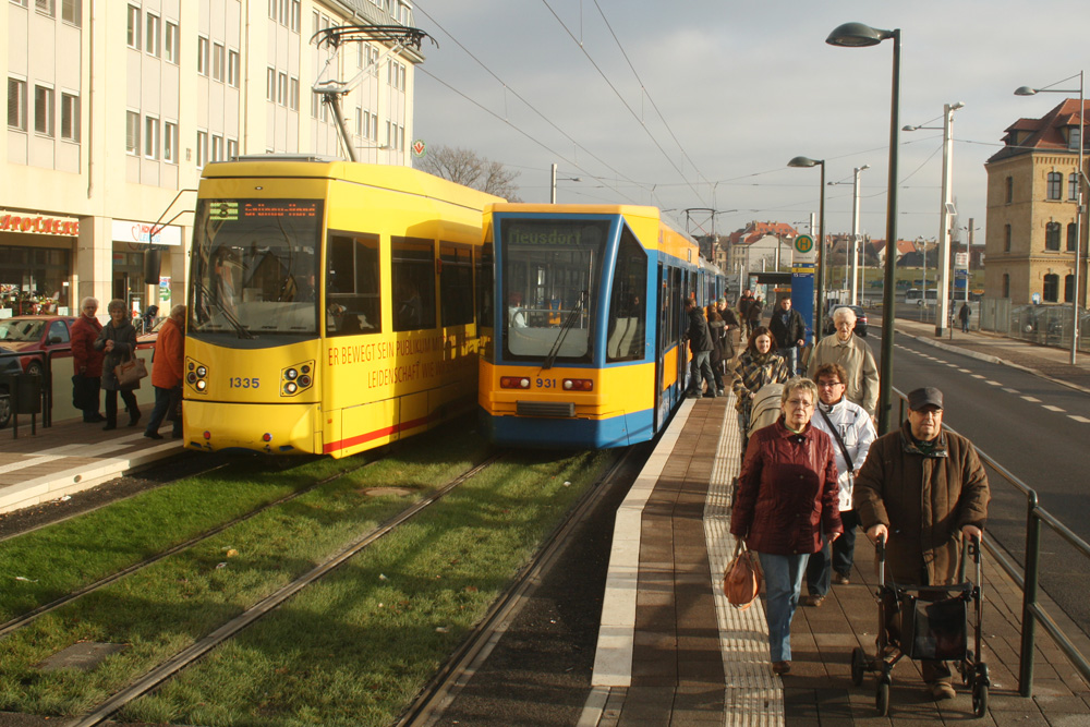 Die Lützner Straße gilt als eine der am stärksten belasteten Straßen in Leipzig. Foto: Ralf Julke