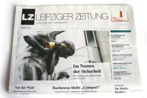 Die März-Ausgabe der "Leipziger Zeitung". Foto: Ralf Julke