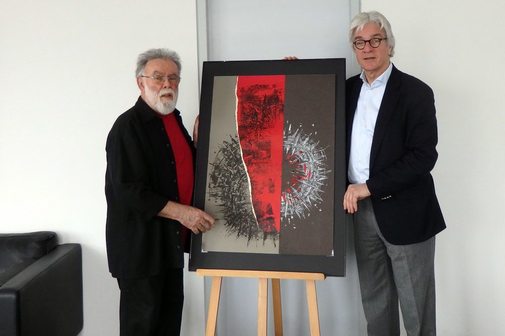Matthias Klemm und Dr. Volker Rodekamp. Foto: Stadt Leipzig