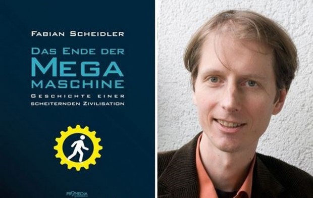 Fabian Scheidler: Das Ende der Mega-Maschine. Foto: Promedia / KontextTV