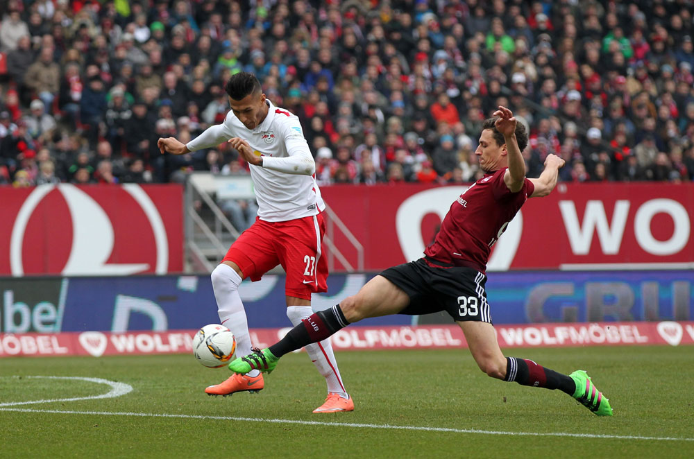 Davie Selke versenkte in der 52. den Ball im Gegnertor. Foto: GEPA Pictures