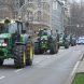 Protest mit Traktoren auf der Eutritzscher Straße. Foto: Ralf Julke