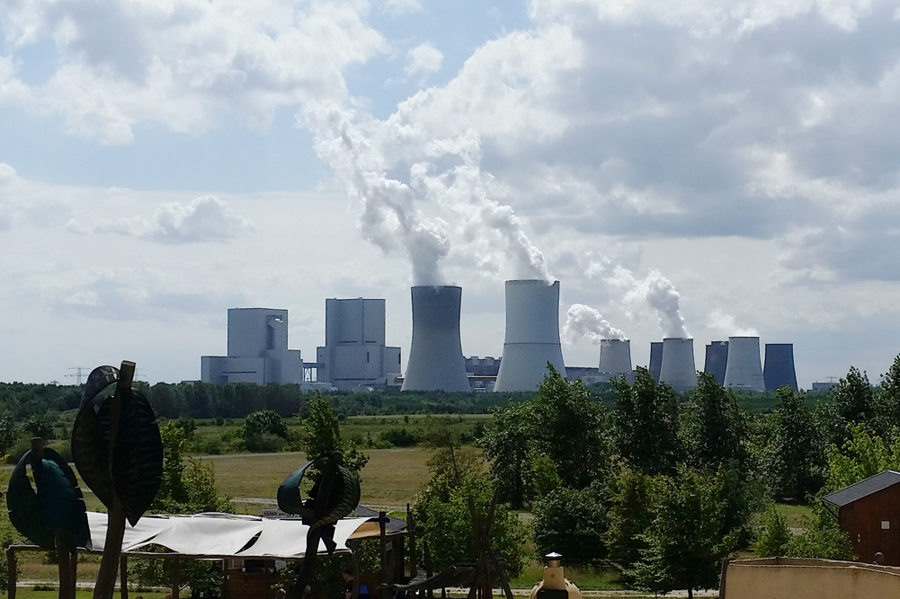 Das LEAG-Kraftwerk Boxberg in der Lausitz.