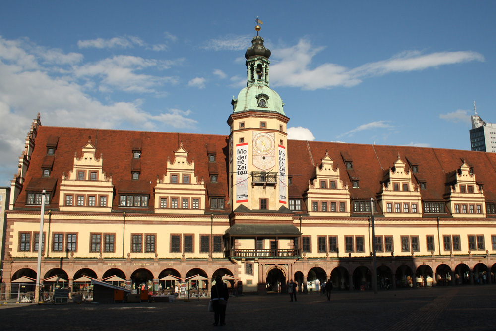 Altes Rathaus am Markt, wo die Hinrichtung stattfand. Foto: Ralf Julke
