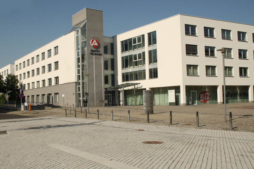 Die Arbeitsagentur Leipzig. Foto: Ralf Julke