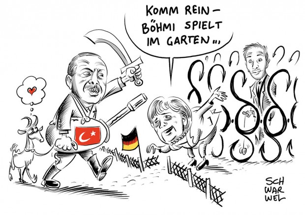 Karikatur: Schwarwel