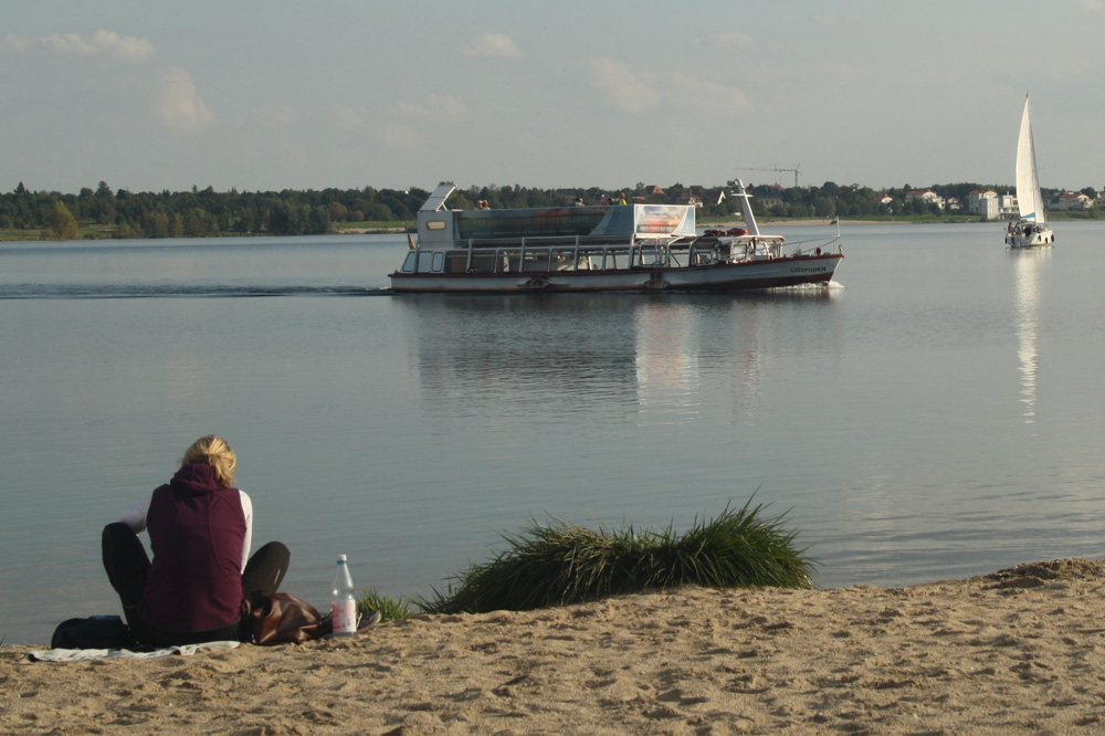 Bis jetzt vertragen sich die verschiedenen Nutzungen auf dem Cospudener See. Foto: Ralf Julke