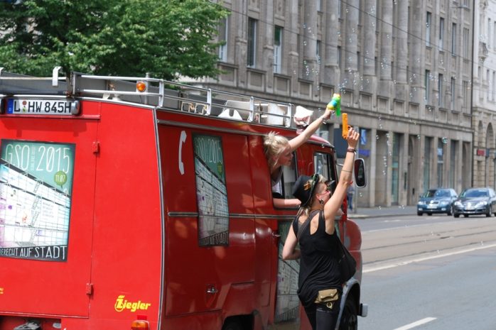 Hinterherlaufen und dokumentieren, wenn Leipziger ihr Recht auf Stadt einfordern. Foto: L-IZ.de