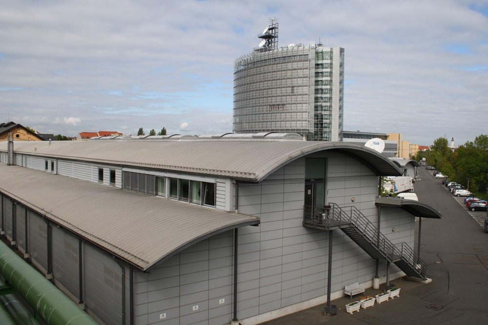 Der Sitz des MDR in Leipzig. Foto: Ralf Julke
