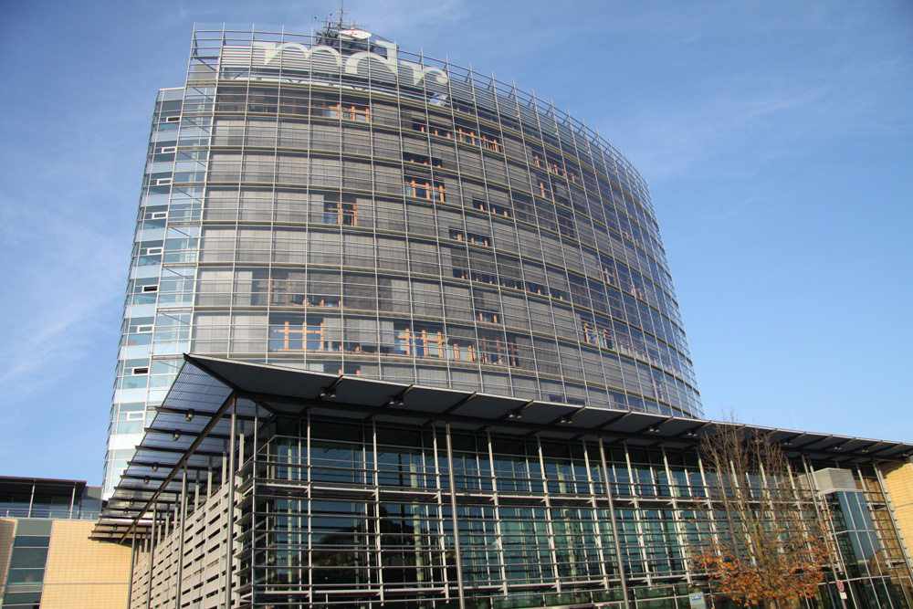 MDR-Hochhaus in Leipzig. Foto: Matthias Weidemann