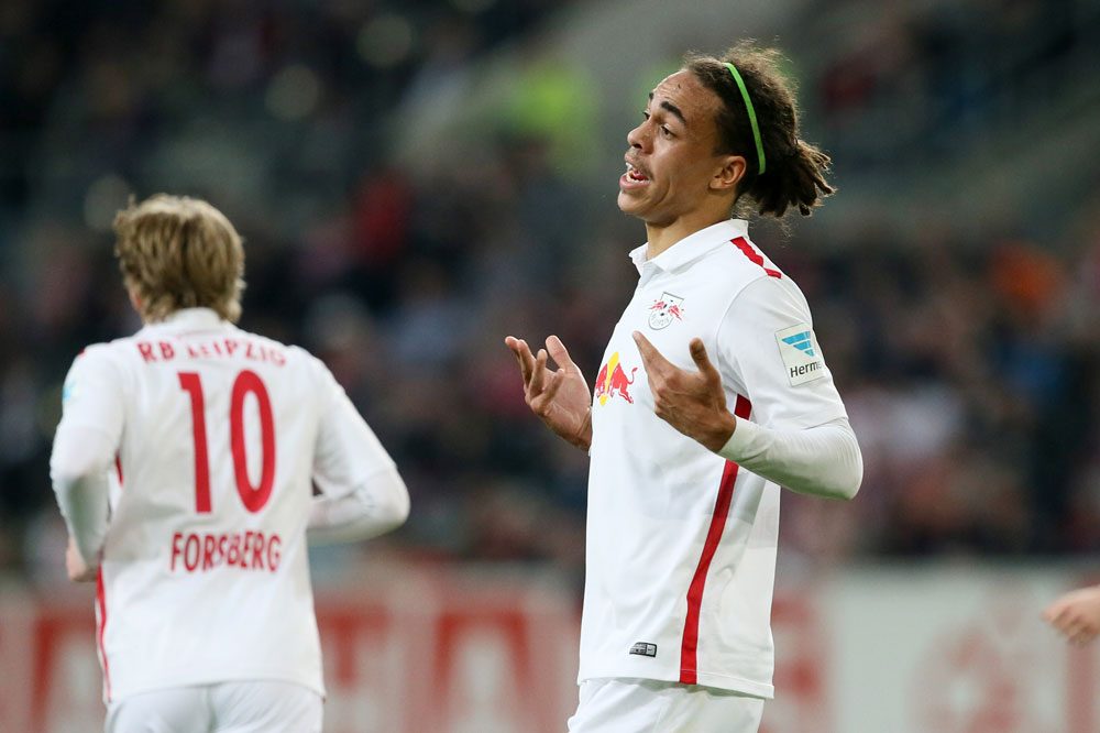 Yussuf Poulsen. Foto: GEPA-Pictures