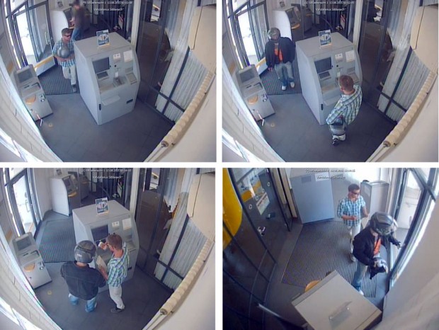 Wer kennt die abgebildeten Personen? Foto: Polizeirevier Halle