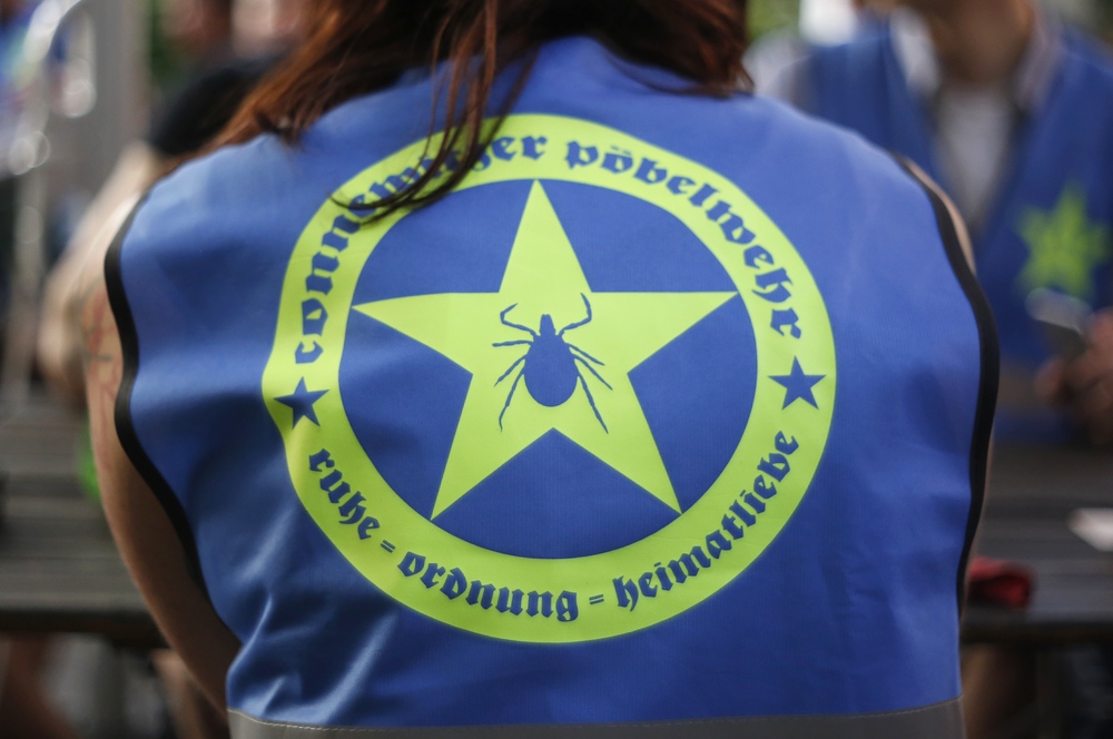 Connewitzer Pöbelwehr. Foto: Alexander Böhm