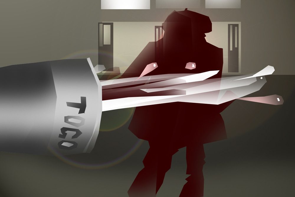 Dem Kaffee hat Herr L. nicht entkommen können. Grafik: L-IZ