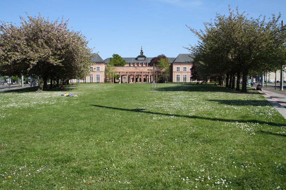 Ursprünglich stand das Luther-Melanchthon-Denkmal am Johannisplatz. Foto: Ralf Julke